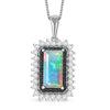 Ethiopian Welo Opal & Blue Sapphire