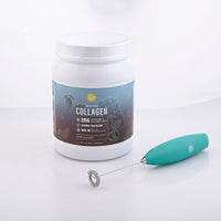 Electric Frother, ABOUT YOUR COLLAGEN PEPTIDE ENERGY Supplement 40 sv with electric frother- Mango Passion
