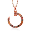 Tourmaline 5.00 ctw Pendant in Silvertone with ION Plated RG Stainless Steel Necklace 20 Inches - Sticky add to cart bar