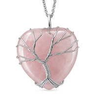 Red Quartz Pendant in Silvertone with Stainless Steel Necklace (20 Inches) 48.00 ctw