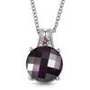 Simulated Amethyst Color Diamond