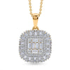 Yellow Gold Over Sterling Silver