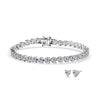 Rhodium Over Sterling Silver