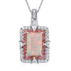 Ethiopian Welo Opal & Rubellite