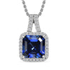 Lab Grown Ceylon Blue Sapphire