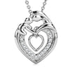 Rhodium Over Sterling Silver