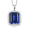 Lab Grown Ceylon Blue Sapphire