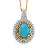 Sleeping Beauty Turquoise & Yellow Sapphire