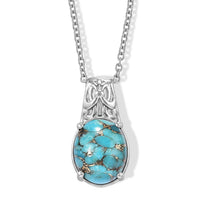EverTrue Red Jasper Pendant Necklace (20 Inches) in Stainless Steel 6.30 ctw