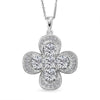 Rhodium Over Sterling Silver