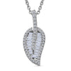 Rhodium Over Sterling Silver