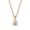 Yellow Gold Over Sterling Silver