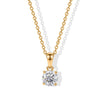 Yellow Gold Over Sterling Silver