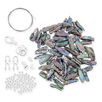 GCS Freshwater Peacock Dagger Pearl Strand Kit