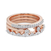 Rose Gold Over Sterling Silver