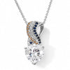 Rhodium Over Sterling Silver