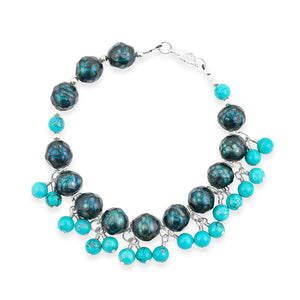 GCS Glowing Lagoon Faceted Pearl Bracelet Kit (Ships in 7-10 Days) 25250.26 ctw
