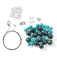 GCS Glowing Lagoon Faceted Pearl Bracelet Kit (Ships in 7-10 Days) 25250.26 ctw