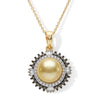 South Sea Pearl & Champagne Diamond