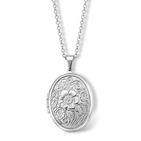 Round Pendant Necklace (20-22 Inches) in Stainless Steel
