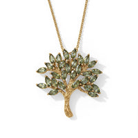 D''Joy Premium Tanzanian Natural Green Apatite Pendant Necklace (20 Inches) in 18K Vermeil YG Over Sterling Silver 2.50 ctw