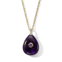 Amazonite, Austrian Crystal and Simulated Diamond 20.00 ctw Pendant in Silvertone with ION Plated YG Stainless Steel Necklace 17.5-19.5 Inches