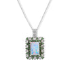 Ethiopian Welo Opal & Chrome Diopside