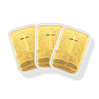"Set of 3 - Divine Word - The Bible & Cross Scripture and salvation, side by side."