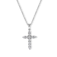 EverTrue Moissanite 1.15 ctw Pendant Necklace in Stainless Steel 20 Inches
