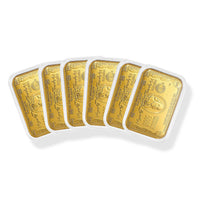 Set of 6 - Wealth of Nations - Currency Legacy the Story of Money, Told in Gold