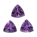 AA Rose De France Amethyst Set of 3 (Trl 7 mm) 3.00 ctw Loose gemstone - Sticky add to cart bar