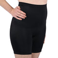 Maidenform Smoothing Cool Comfort Thigh Slimmer - Black (L, Nylon/Spandex) - Sticky add to cart bar