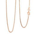 Italian 14K Yellow Gold Over Sterling Silver 1.3mm Box Chain 20 Inches 3.80 Grams - Sticky add to cart bar