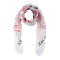 Jean Patou Spring Floral Pattern Scarf