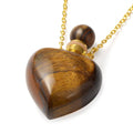 Blue Howlite Perfume Bottle Necklace (22 Inches) in Goldtone 80.00 ctw - Sticky add to cart bar