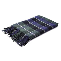 HOMESMART Multi Color Checker Pattern Throw Blanket with Tassels (100% Acrylic)