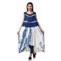 JOVIE Black and White Tie Dye Midi Length Umbrella Dress (50L x 44W) - Sticky add to cart bar