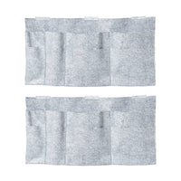 HOMESMART Gray Bed Side Organizer