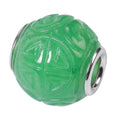 Green Jade Carved Charm in Rhodium Over Sterling Silver 30.50 ctw - Sticky add to cart bar