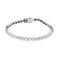 Artisan Crafted Polki Diamond Tennis Bracelet in Platinum Over Sterling Silver (7.25 In) 8.50 Grams 2.00 ctw - Sticky add to cart bar