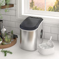 Countertop Portable Ice Maker Machine - Silver - Sticky add to cart bar