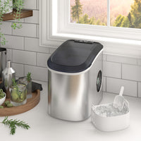 Countertop Portable Ice Maker Machine - Silver