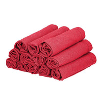 Set of 12 Yellow 100% Cotton Table Napkins (16'x16')