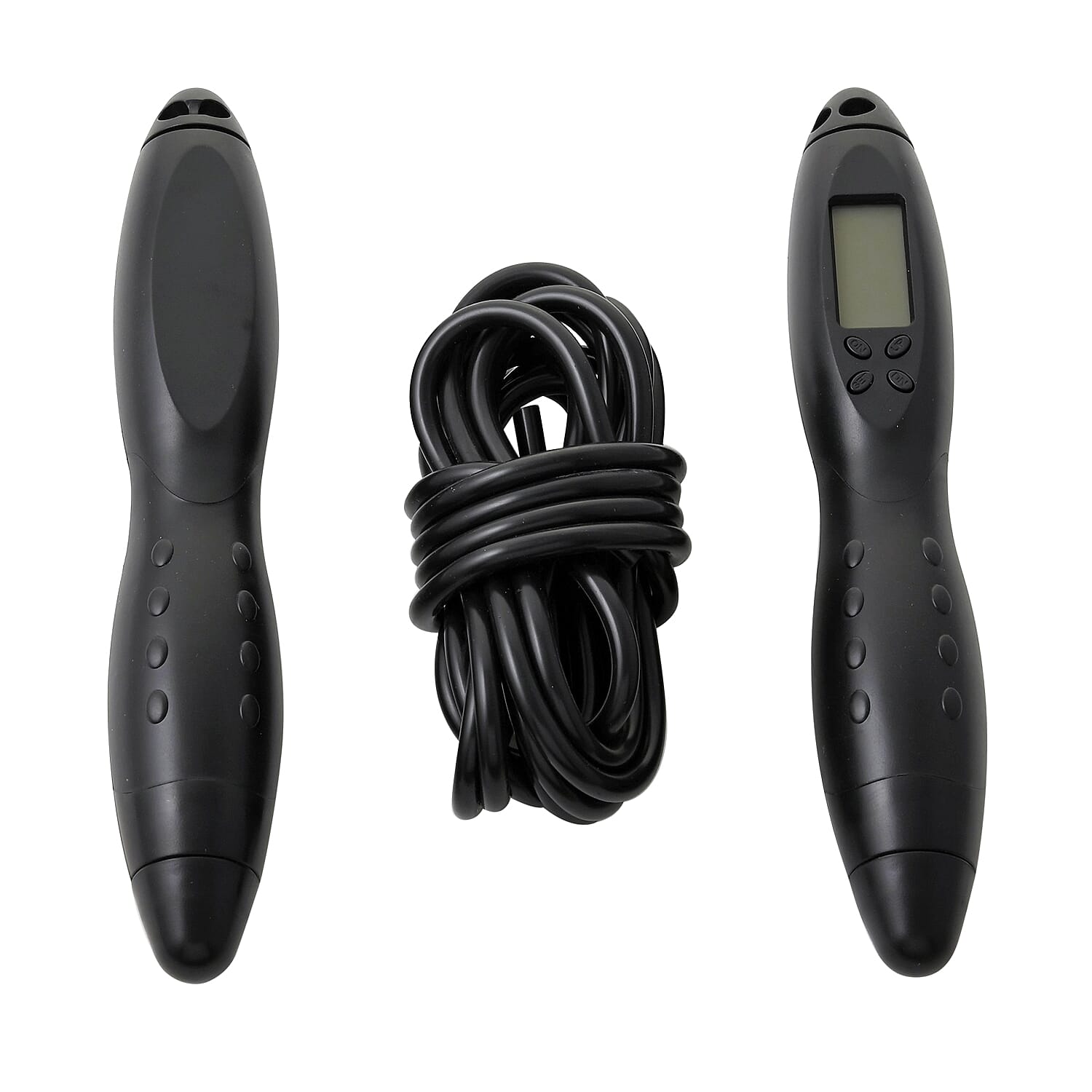 Electronic Counting Skipping Rope - Black