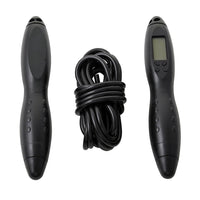 Electronic Counting Skipping Rope - Black