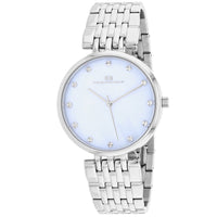 Oceanaut Women's Aerglo Japanese Quartz Movement Stainless steel Watch with Mother of Pearl Dial 36mm