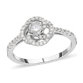 LUXORO 10K White Gold G-H I2-I3 Diamond Ring 2.40 Grams 0.50 ctw - Sticky add to cart bar