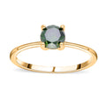 LUXORO 10K Yellow Gold Green Diamond Solitaire Ring (Size 10.0) 2.15 Grams 1.00 ctw - Sticky add to cart bar