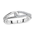 ILIANA IGI Certified 18K White Gold Diamond G-H SI Band Ring (Size 6.0) 3.75 Grams 0.20 ctw - Sticky add to cart bar