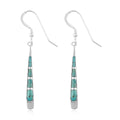 Sleeping Beauty Turquoise Earring Sterling Silver 7.50 ctw - Sticky add to cart bar